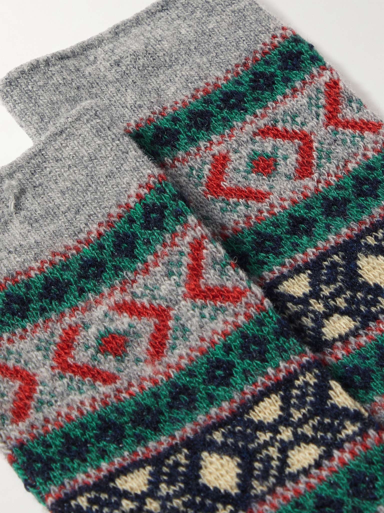 Jacquard-Knit Socks - 2