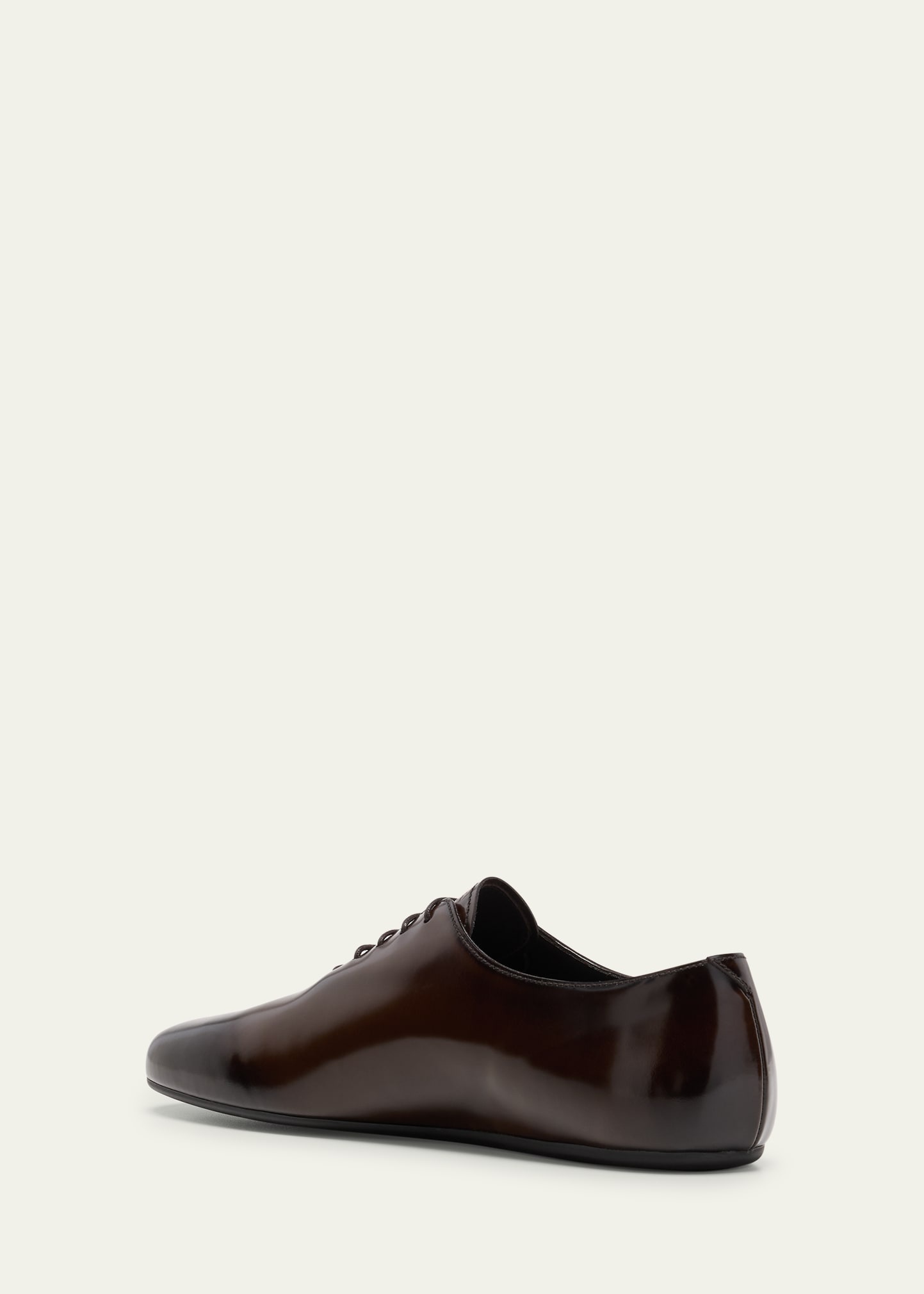 Men's Analog Brushed Leather Oxfords - 2