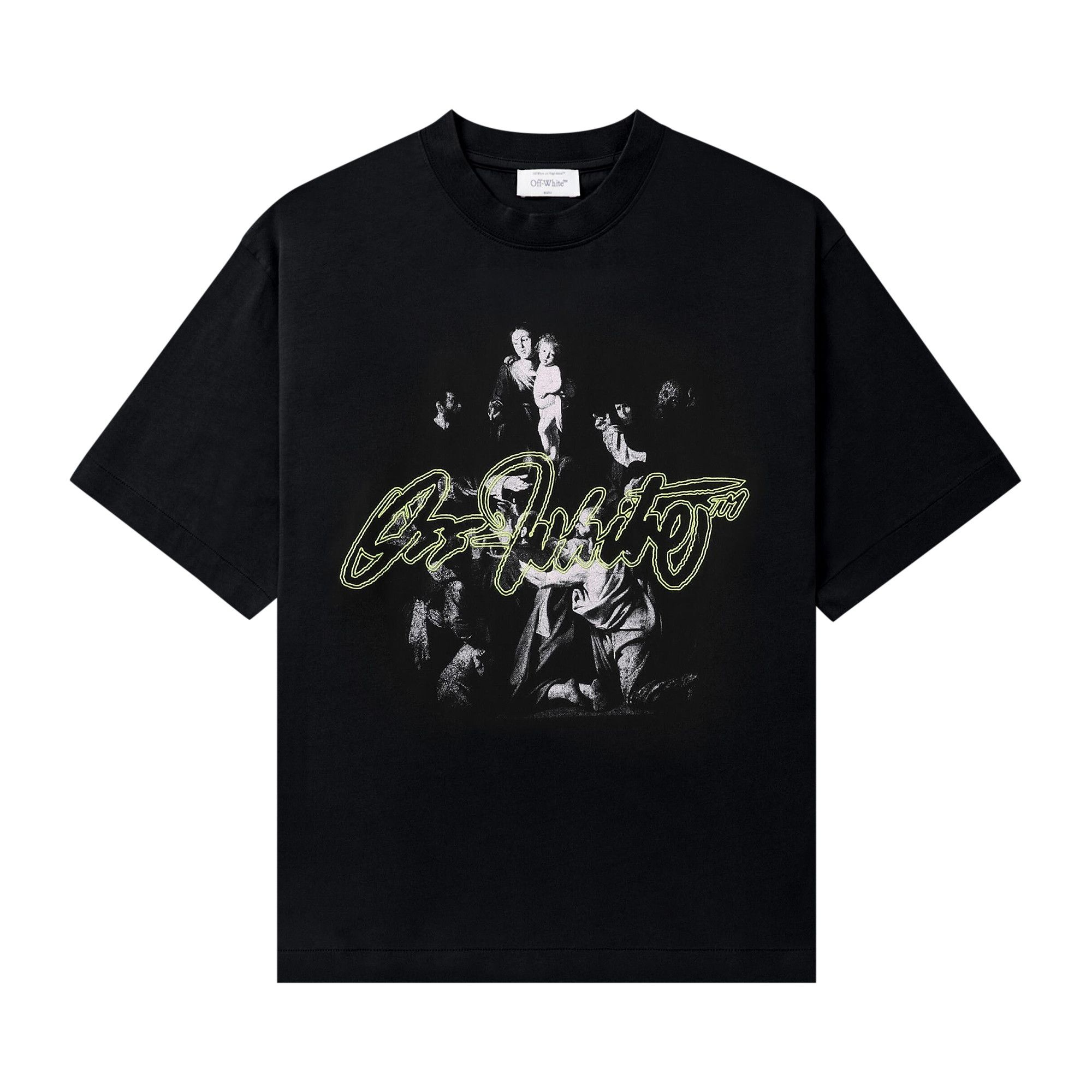 Off-White Script Mary Skate Tee 'Black' - 1