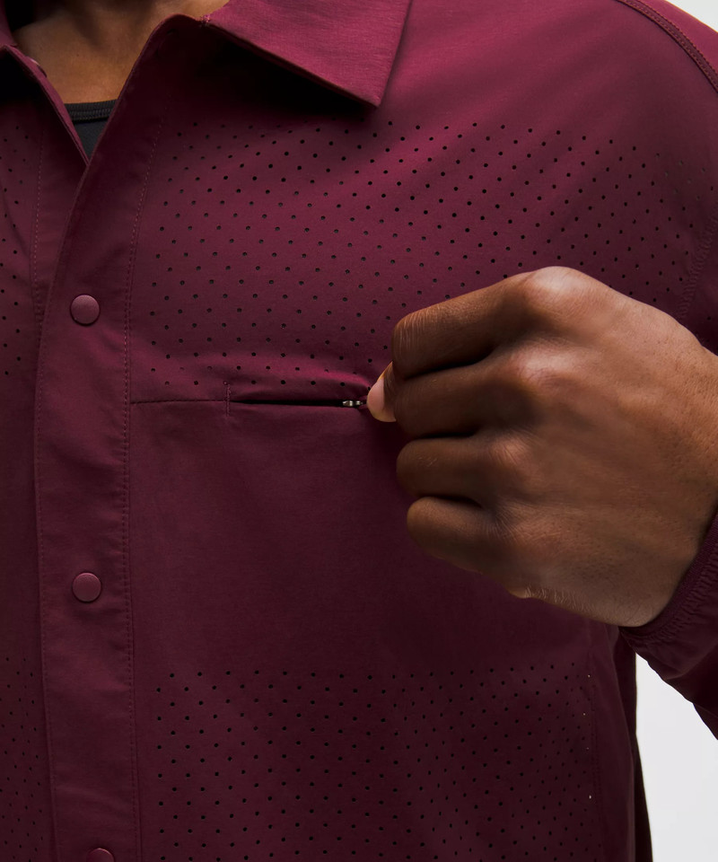 Perforated Running Overshirt 5