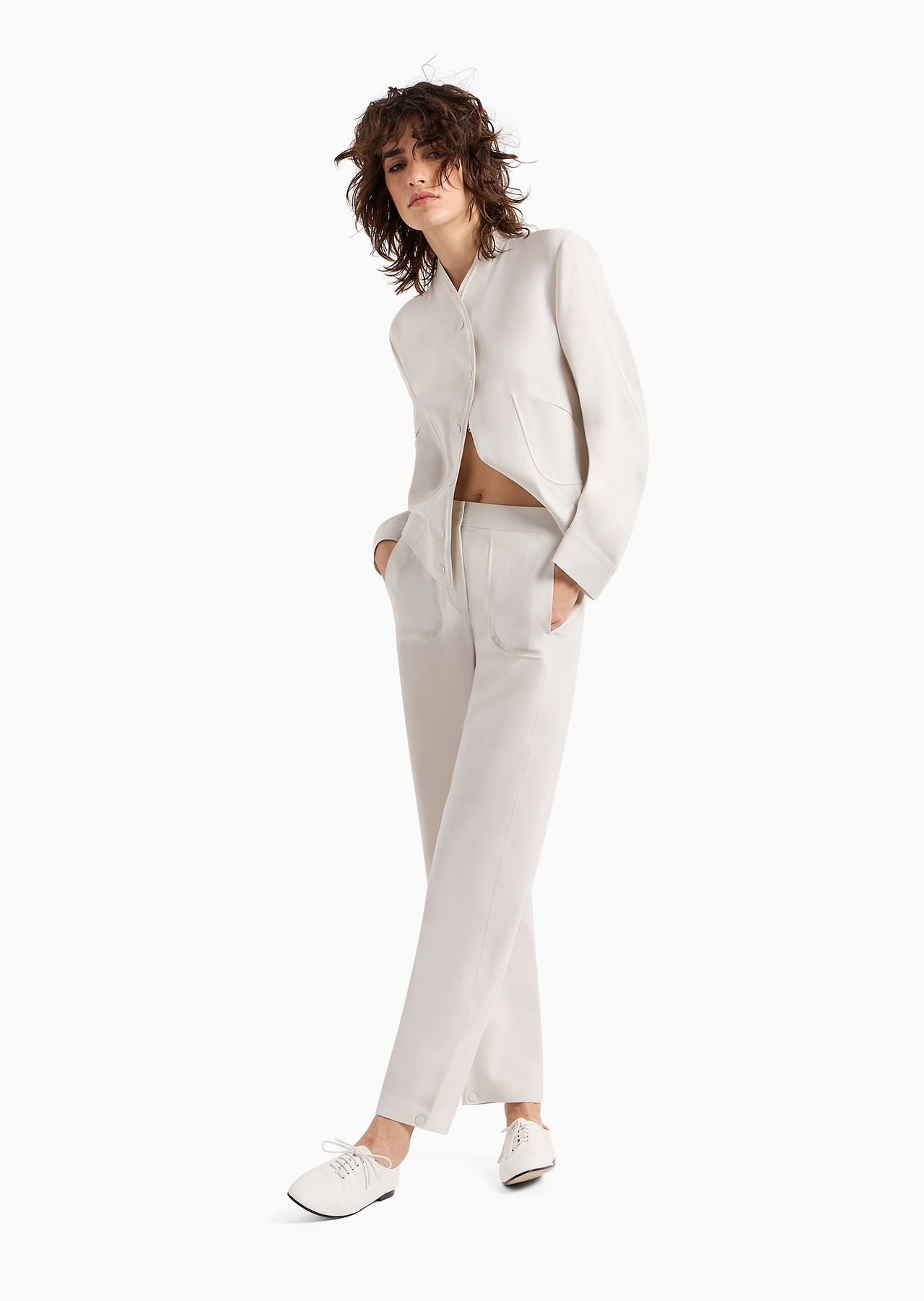 Technical-cady straight trousers - 4
