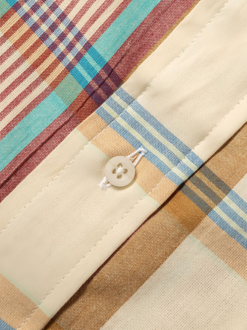 Archive Madras check-pattern shirt 6