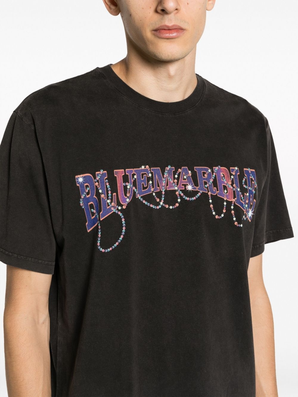 logo-print cotton T-shirt - 5
