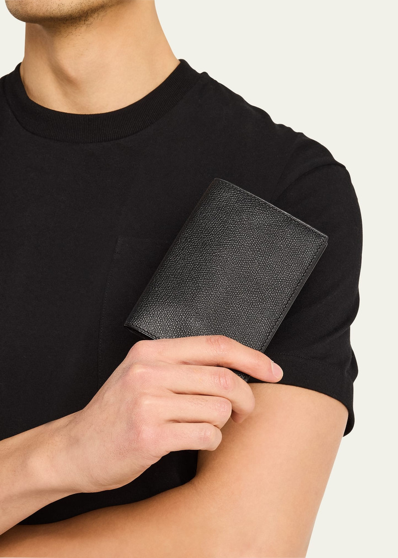 Valextra Men's Leather Passport Cover outlook