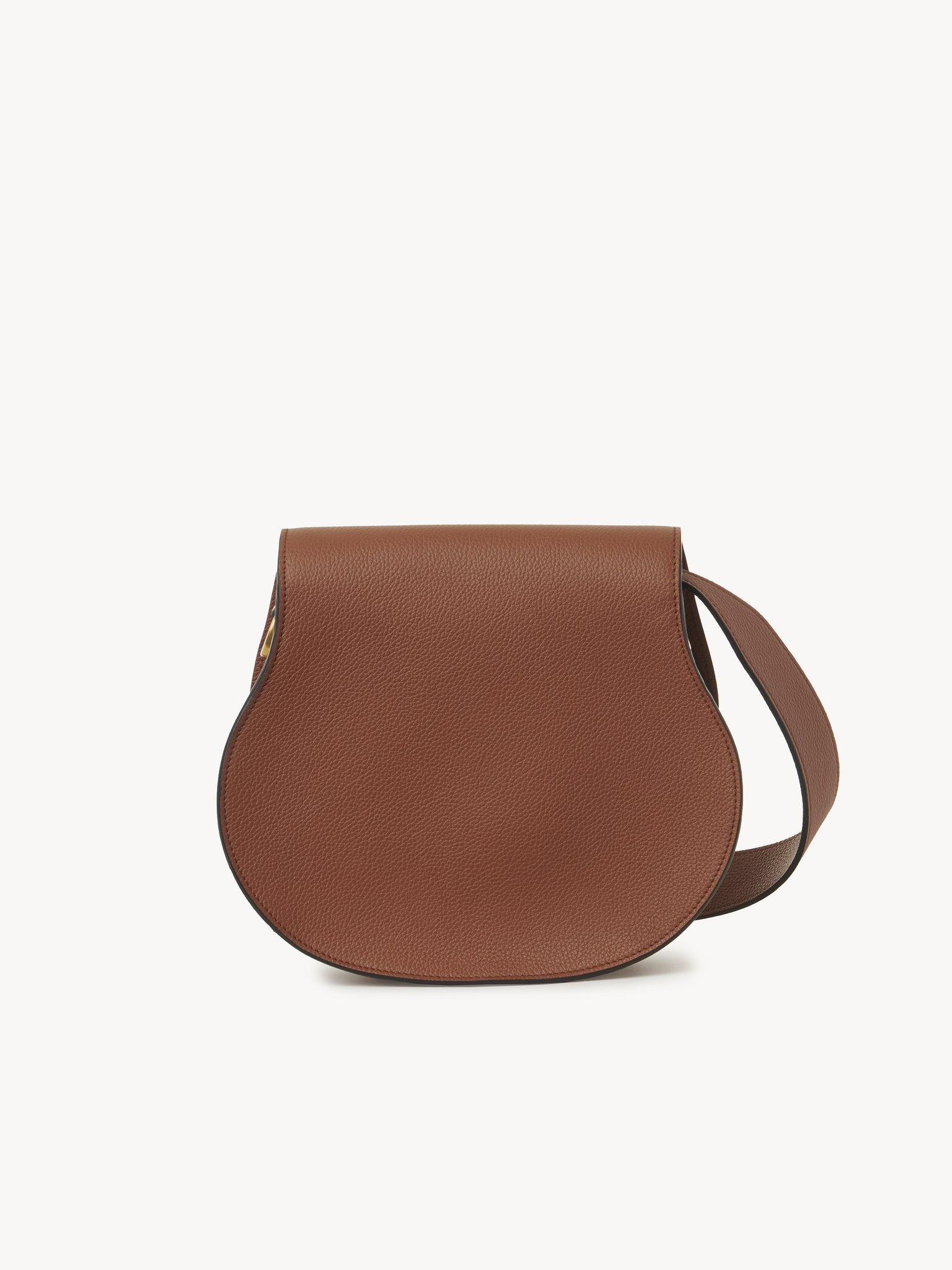 MARCIE SADDLE BAG IN GRAINED LEATHER - 3