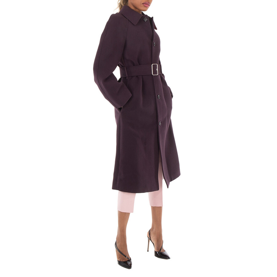 Burberry Wool Belted Coat - 4