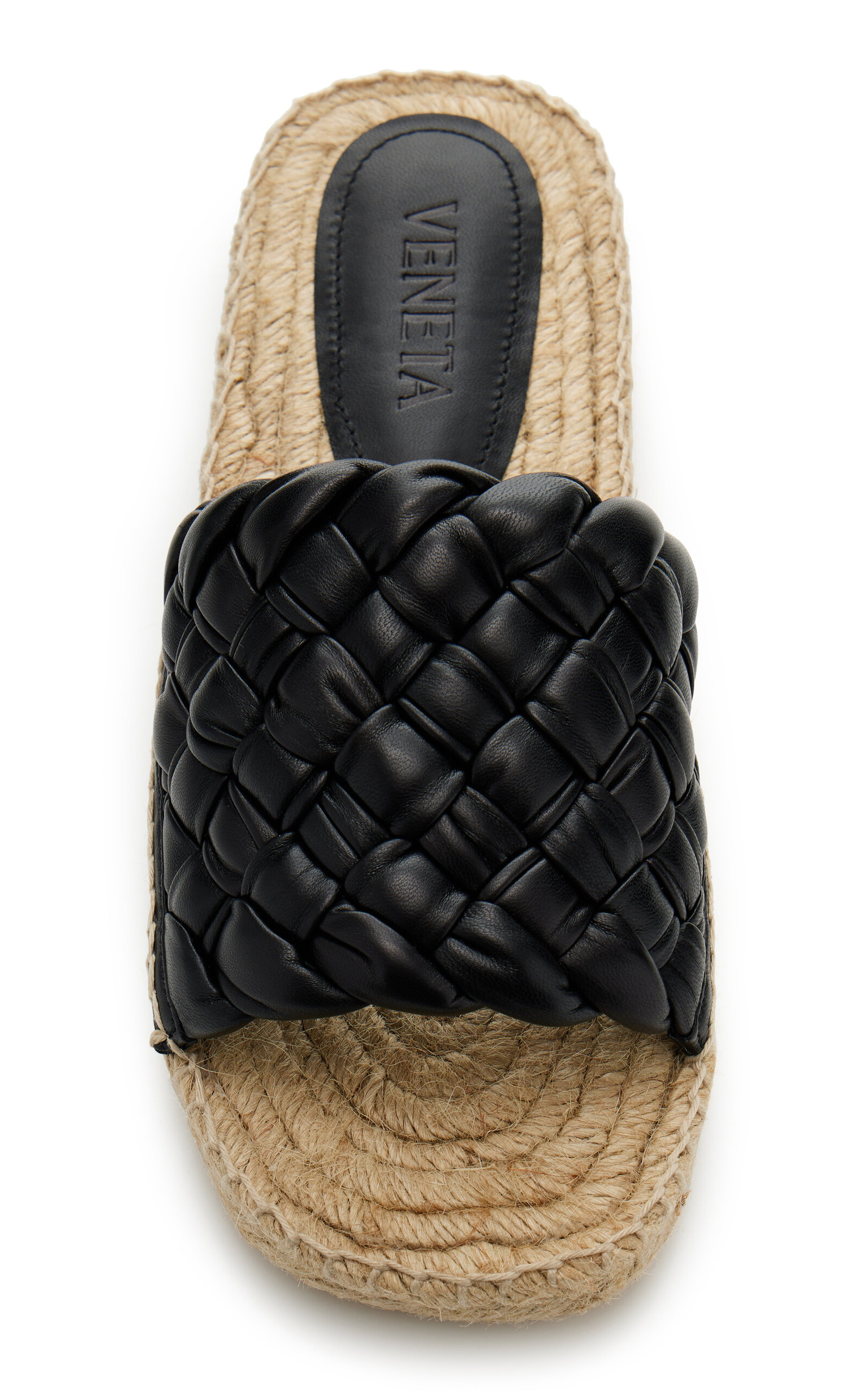 Jack Leather Espadrille Sandals black - 3