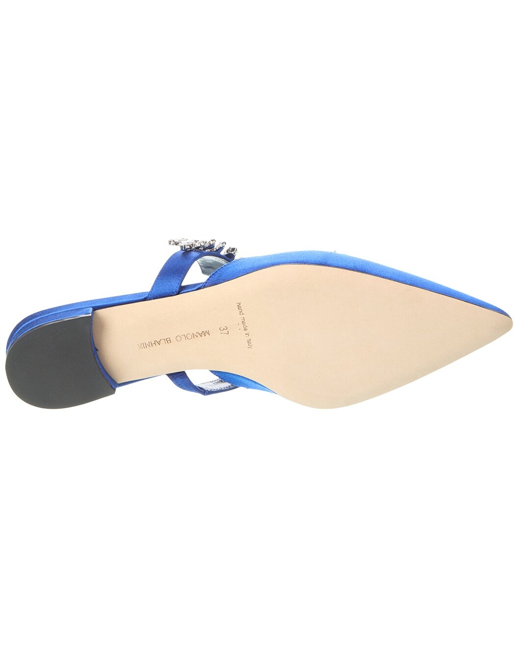 Manolo Blahnik Lurum Satin Flat - 4