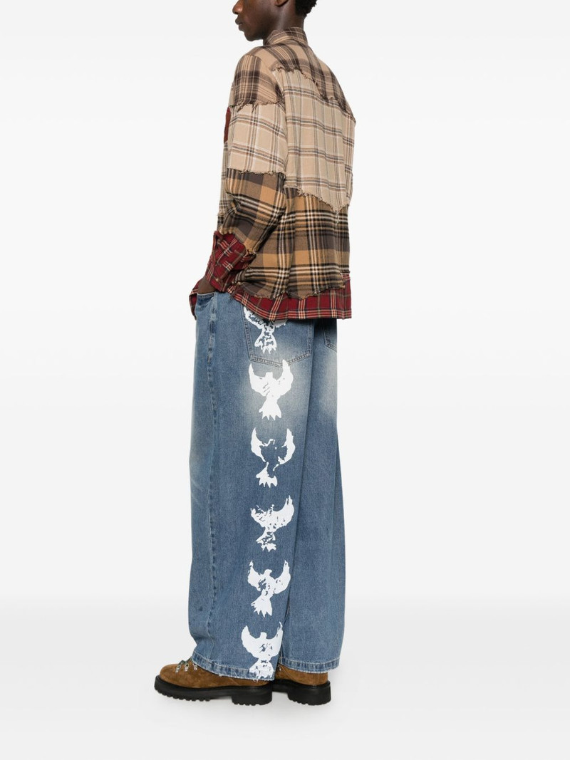 KidSuper button-fastening jeans outlook