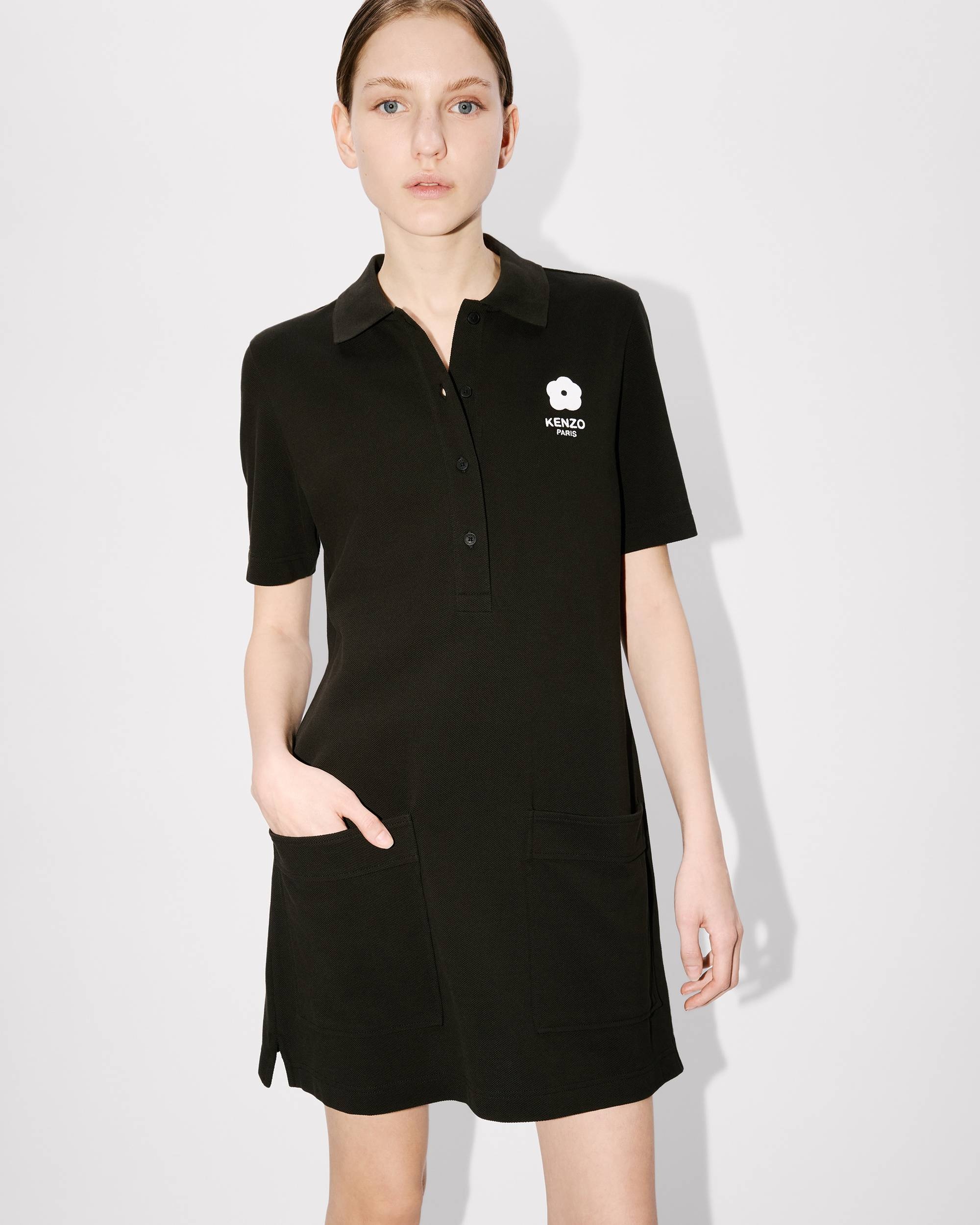 'Boke 2.0' embroidered mini polo dress - 3