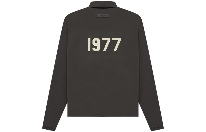 ESSENTIALS Fear of God Essentials SS22 1977 Coaches Jacket Iron FOG-SS22-149 outlook