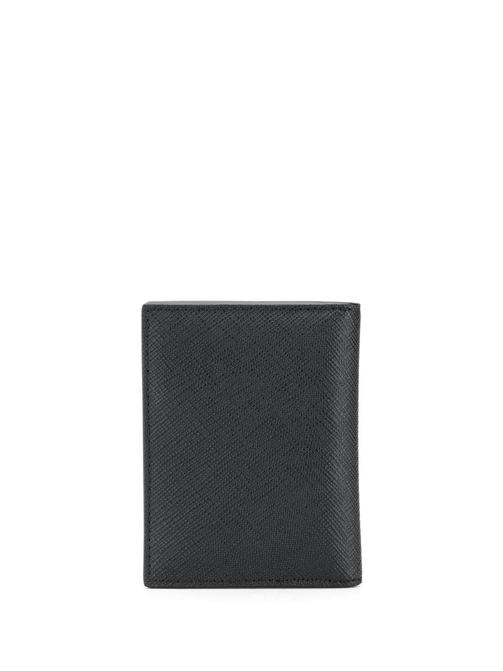 embossed logo bi-fold wallet - 2