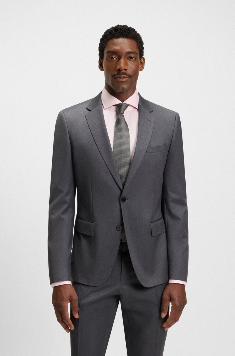 BOSS PURE-SILK TIE WITH MICRO PATTERN outlook