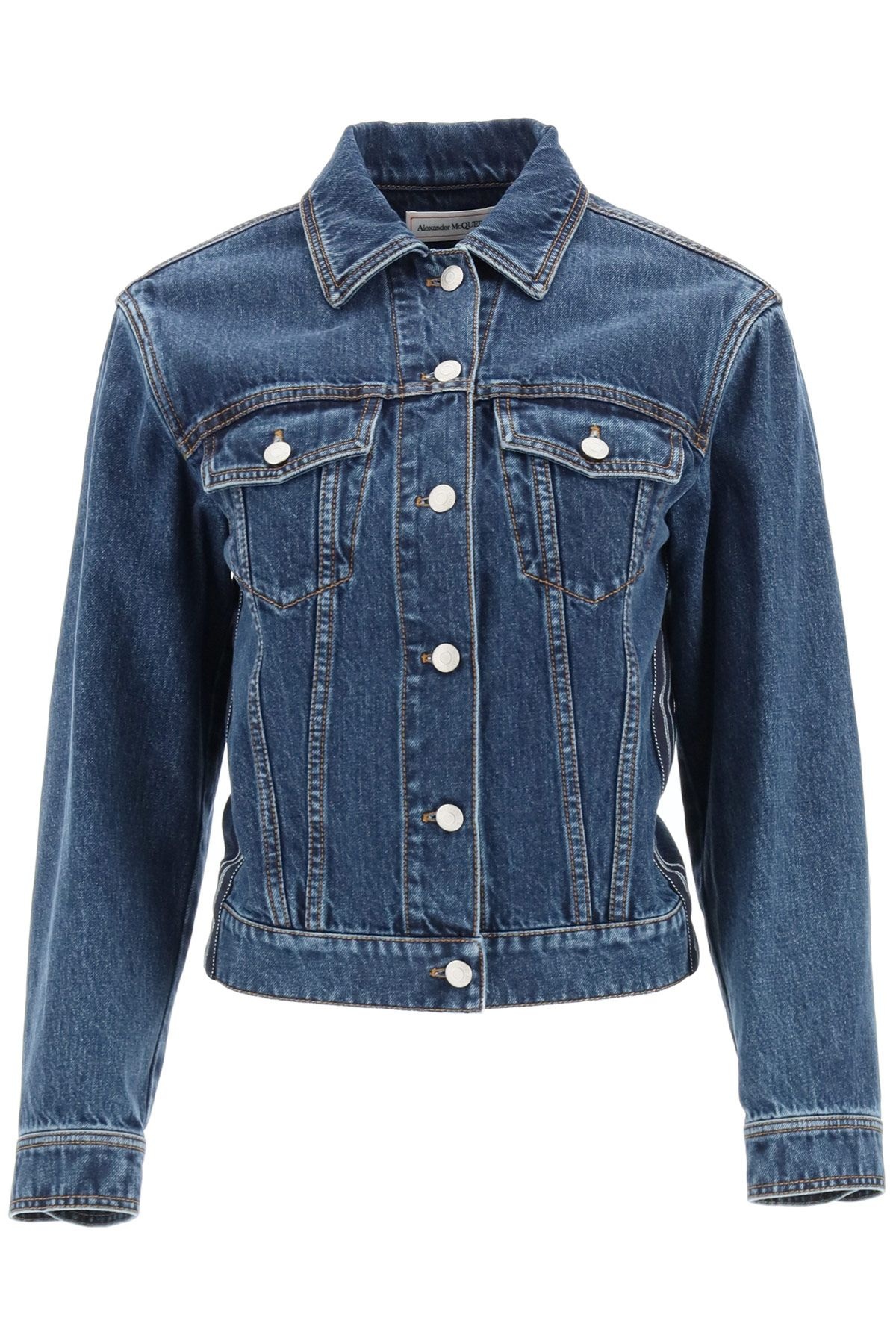 DENIM JACKET WITH SELVEDGE - 1