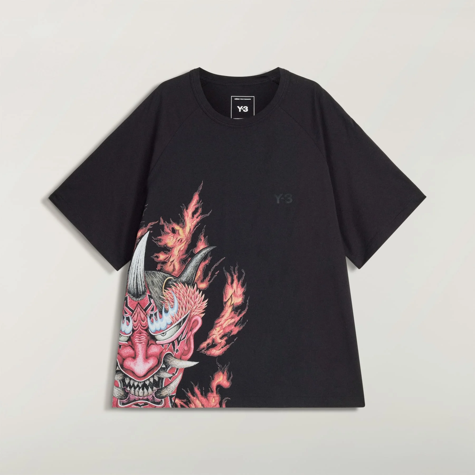 Y-3 GRAPHIC SHORT SLEEVE TEE - 1