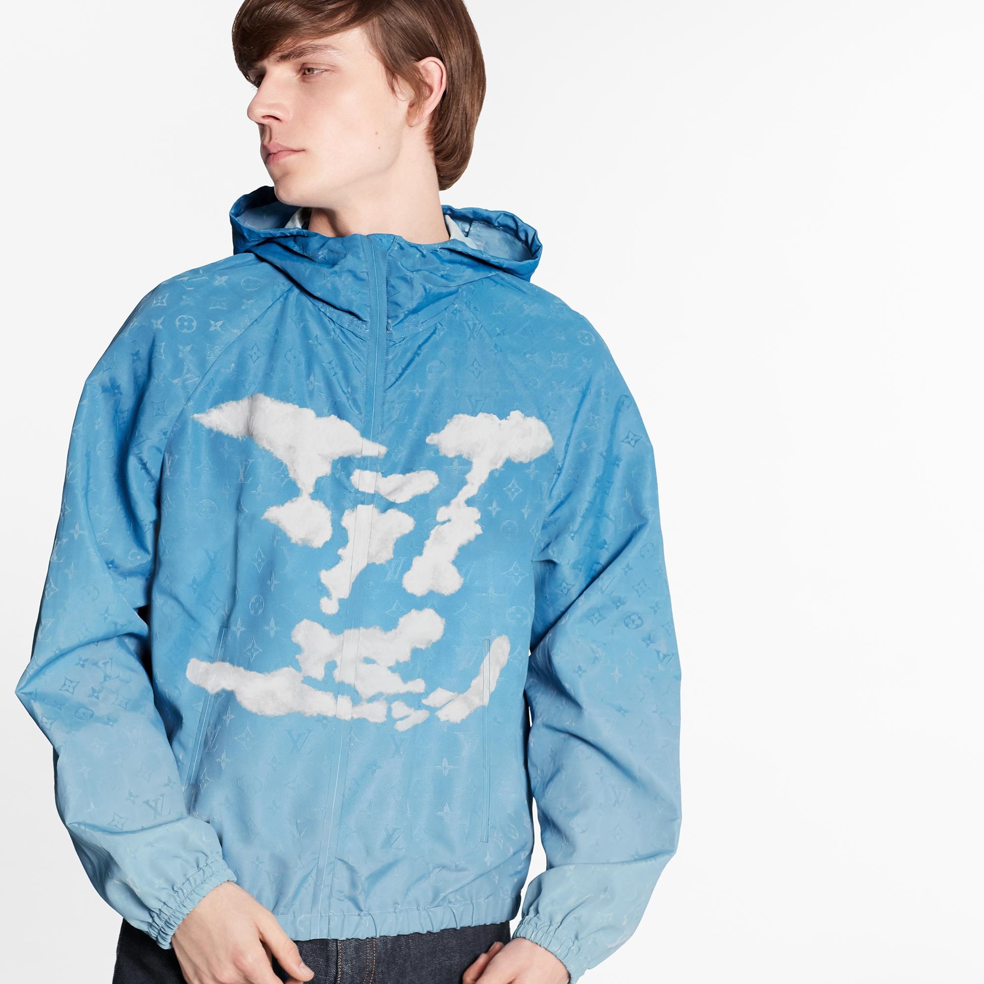 Monogram Clouds Windbreaker - 4