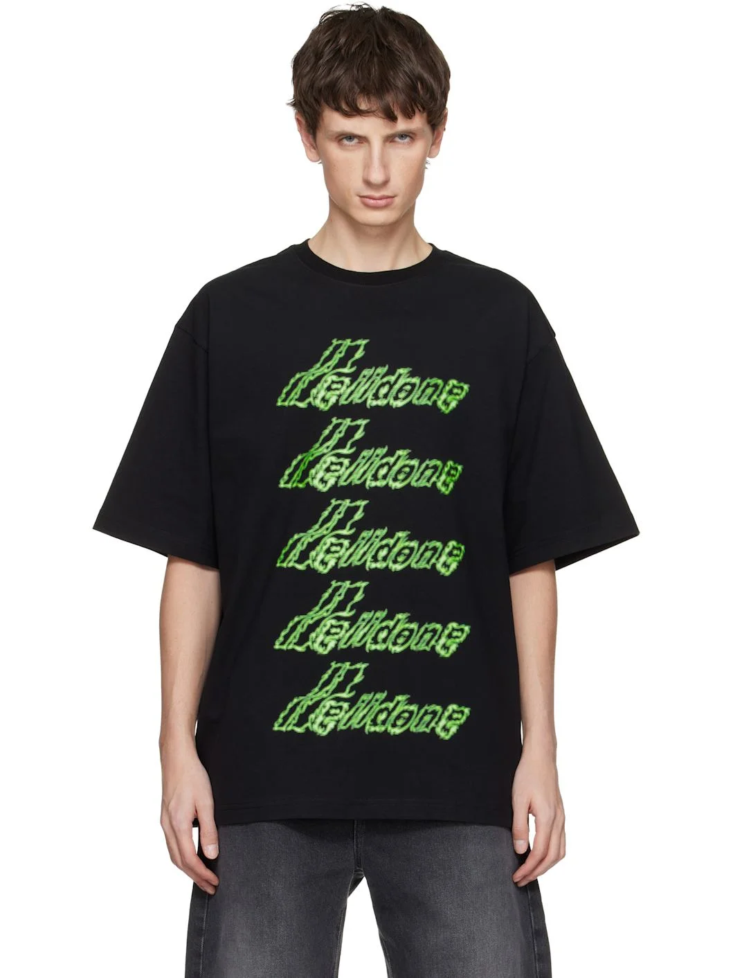 Black Multi-Logo T-shirt - 1