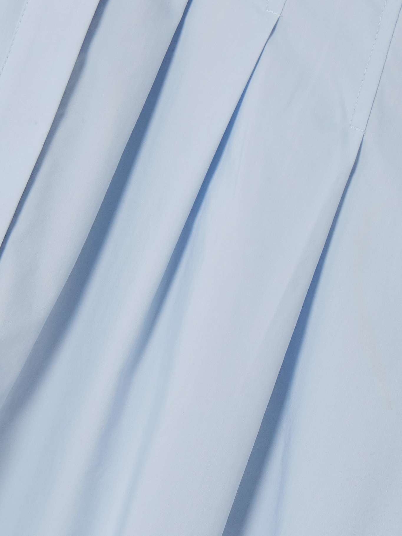 Jazz pleated cotton-blend poplin midi shirt dress - 8