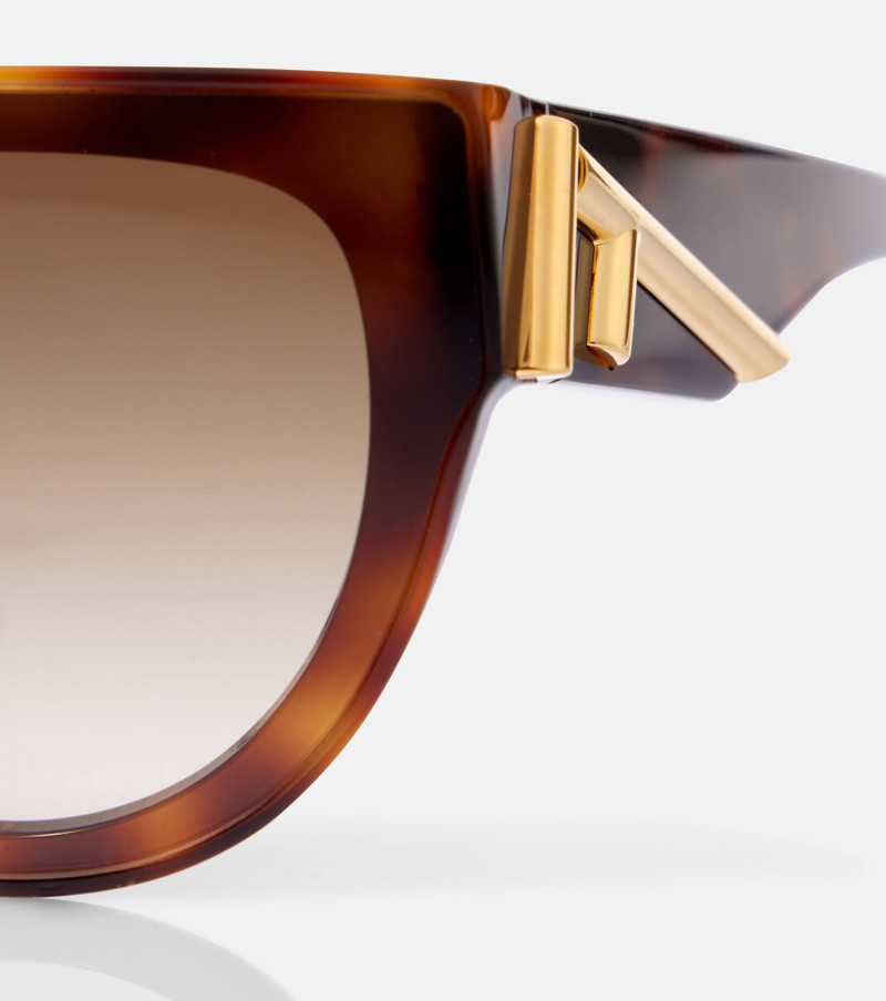 FENDI First Butterfly flat-top sunglasses outlook