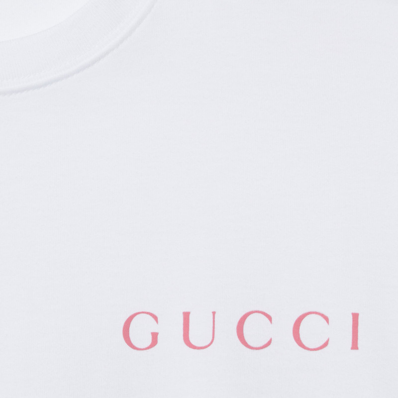 Printed cotton jersey T-shirt 6