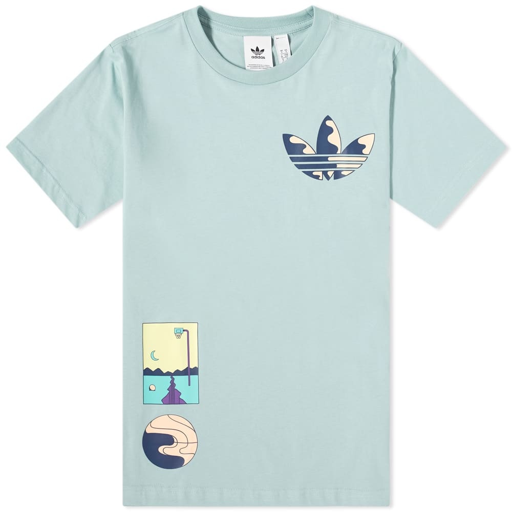 Adidas Surreal Summer Graphic Tee - 1