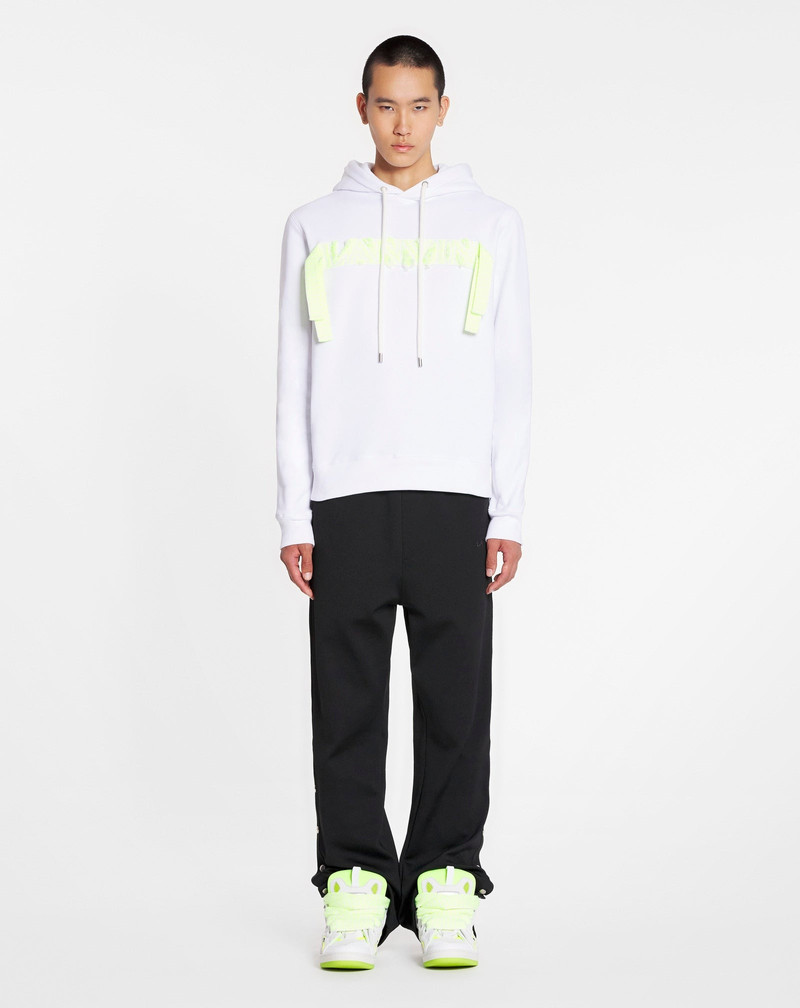 Lanvin LANVIN CURB LACE HOODIE outlook