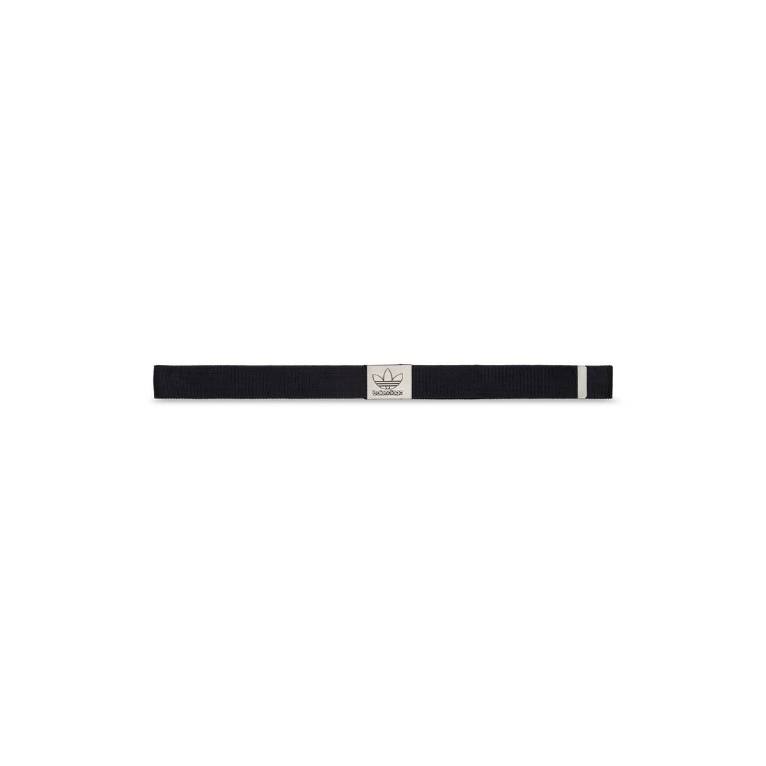 Men's Balenciaga / Adidas Skater Belt in Black - 1