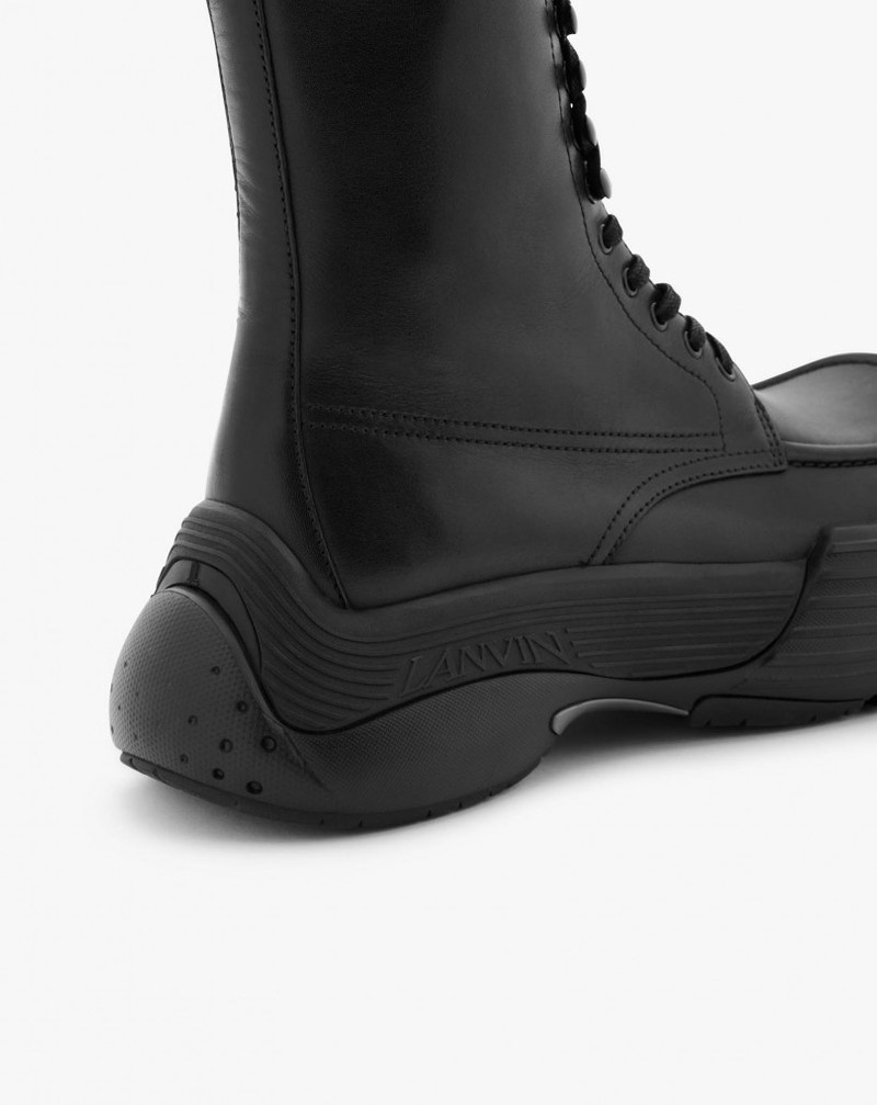 FLASH-X BOLD LEATHER LACE-UP BOOTS 2