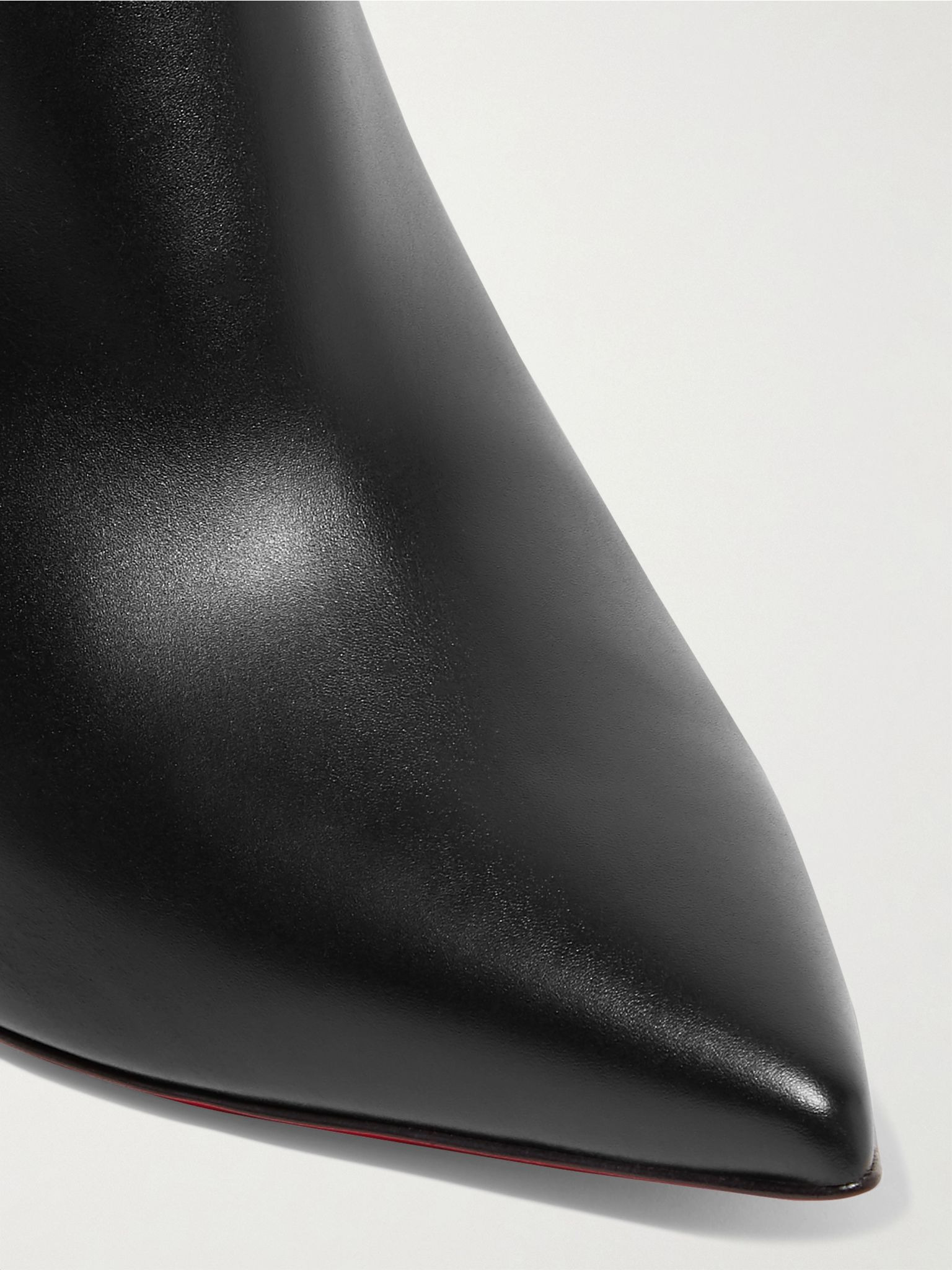 So Kate Booty 85 leather ankle boots Black - 4
