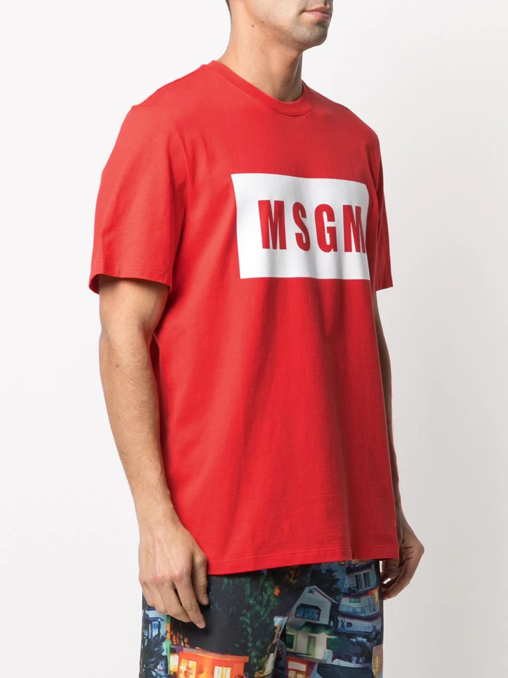 logo print T-shirt - 3