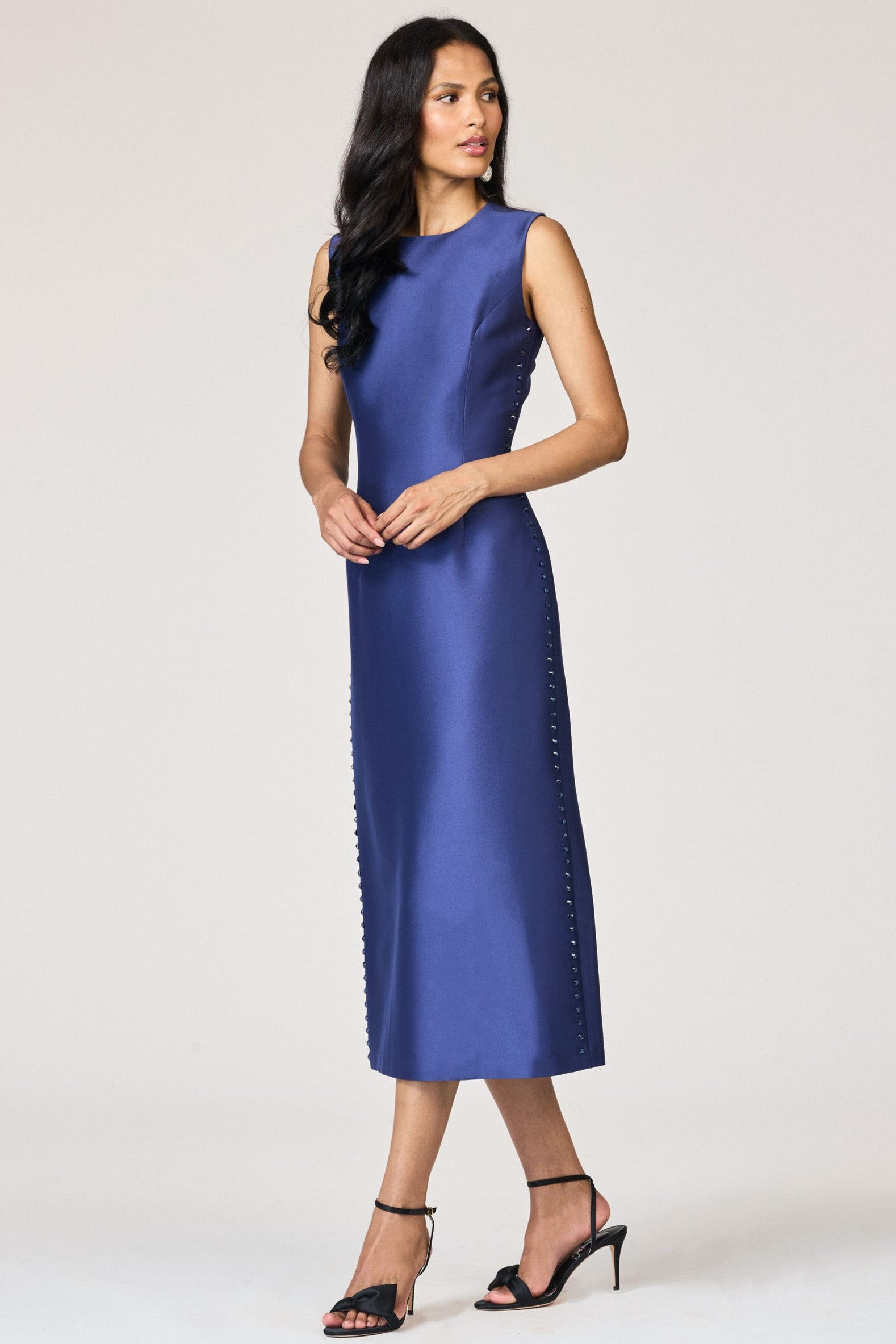 ALBA DRESS - WASHED INDIGO - 2