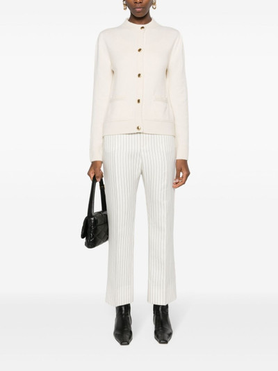 TOM FORD striped straight-leg trousers outlook