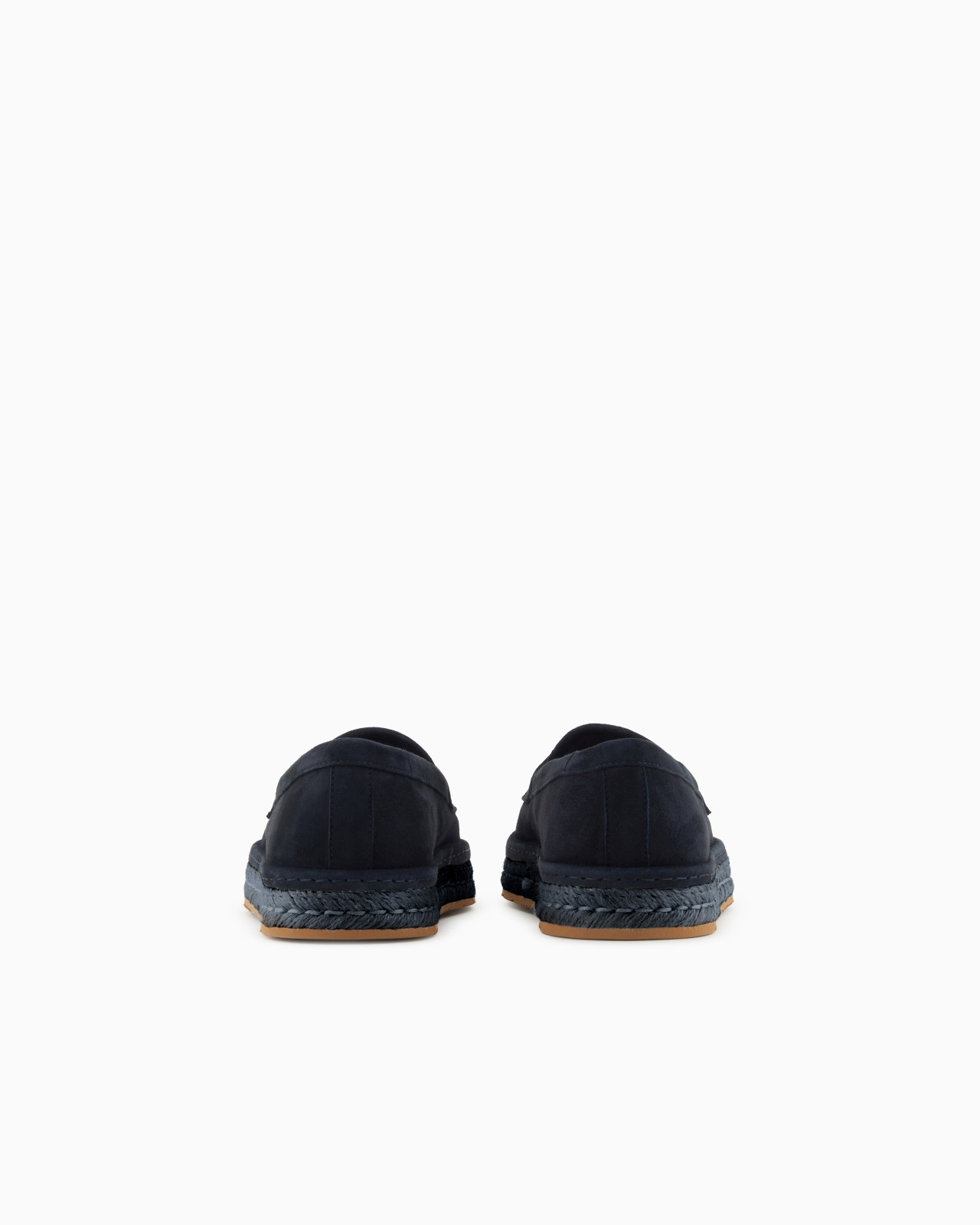 SUEDE LOAFERS WITH A ROPE SOLE - 4