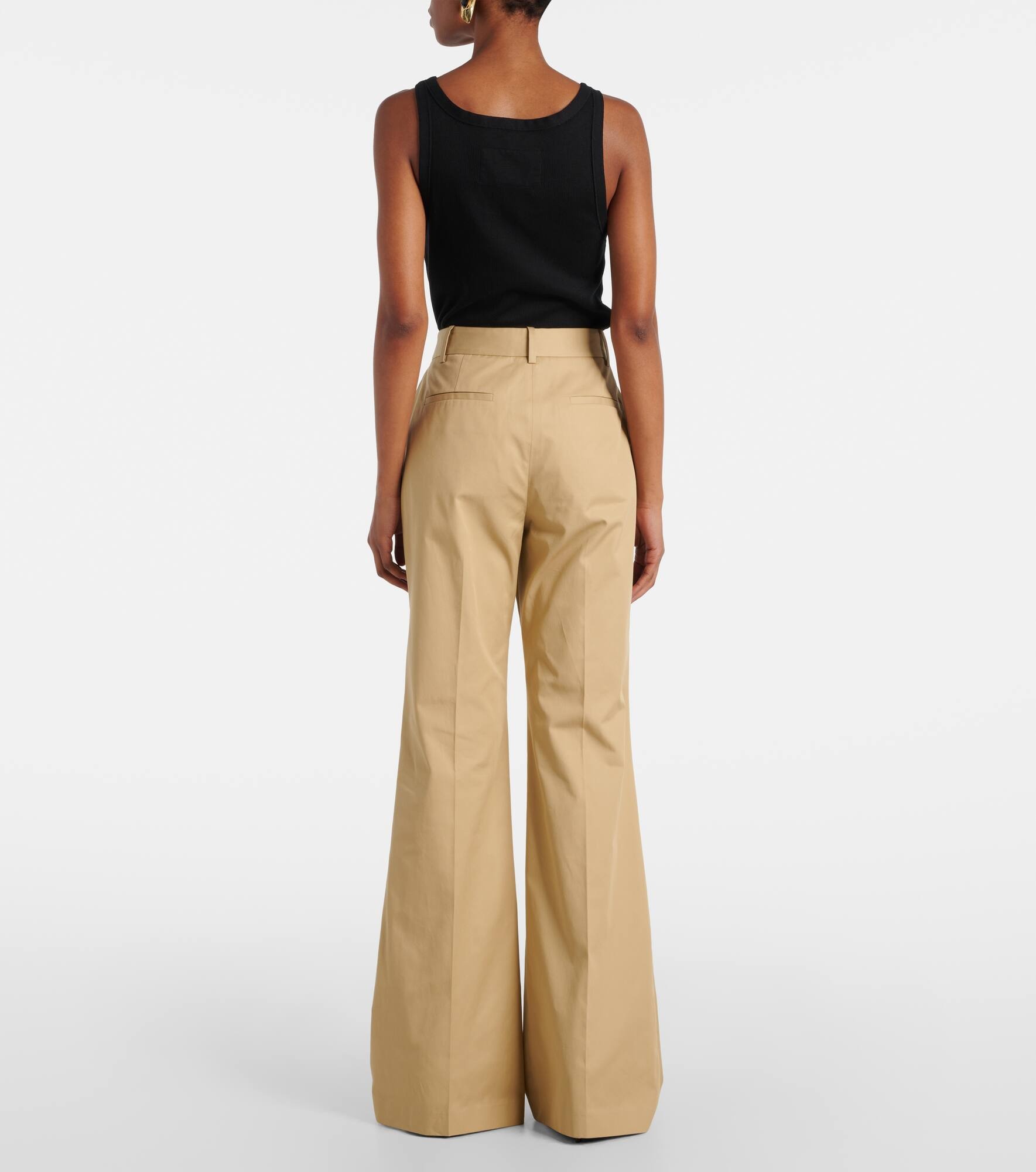 Effy cotton flared pants - 3
