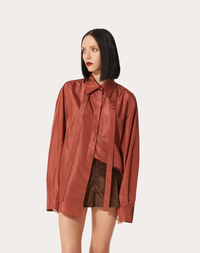 WASHED TAFFETA SHIRT 3
