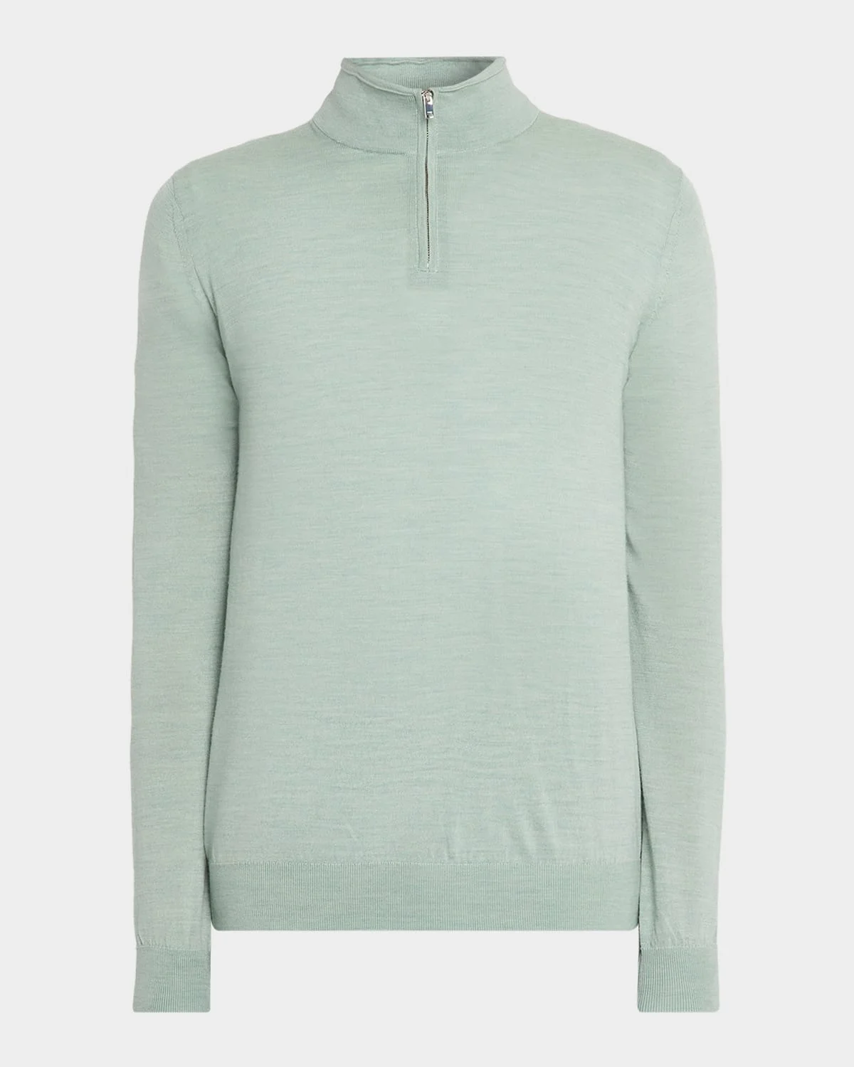 Men's Blackhall Merino Wool Funnel Neck Half-Zip Sweater - 1