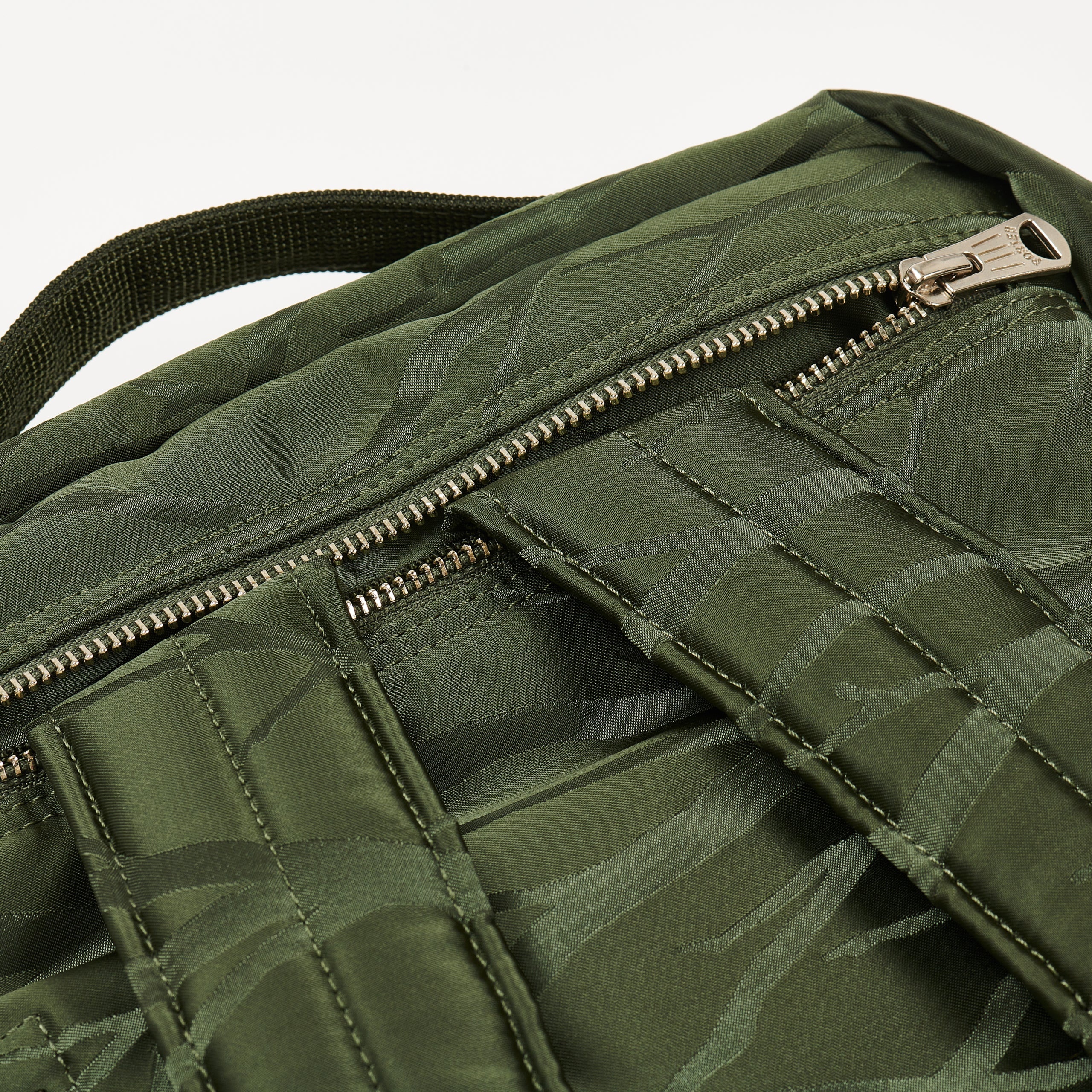 PALACE PORTER 3 WAY BRIEFCASE OLIVE / JACQUARD - 7