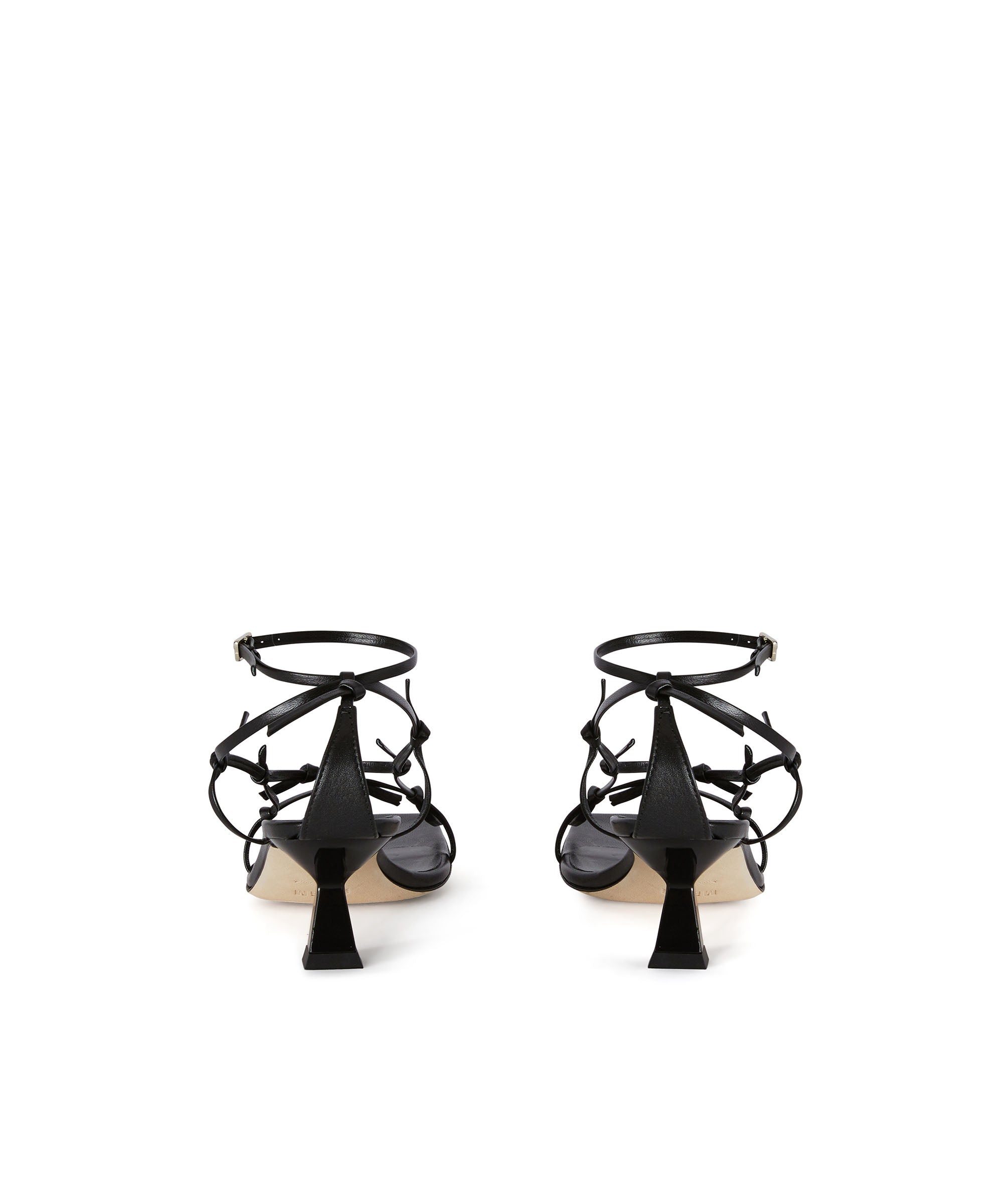 Sandal with leather woven straps - 2