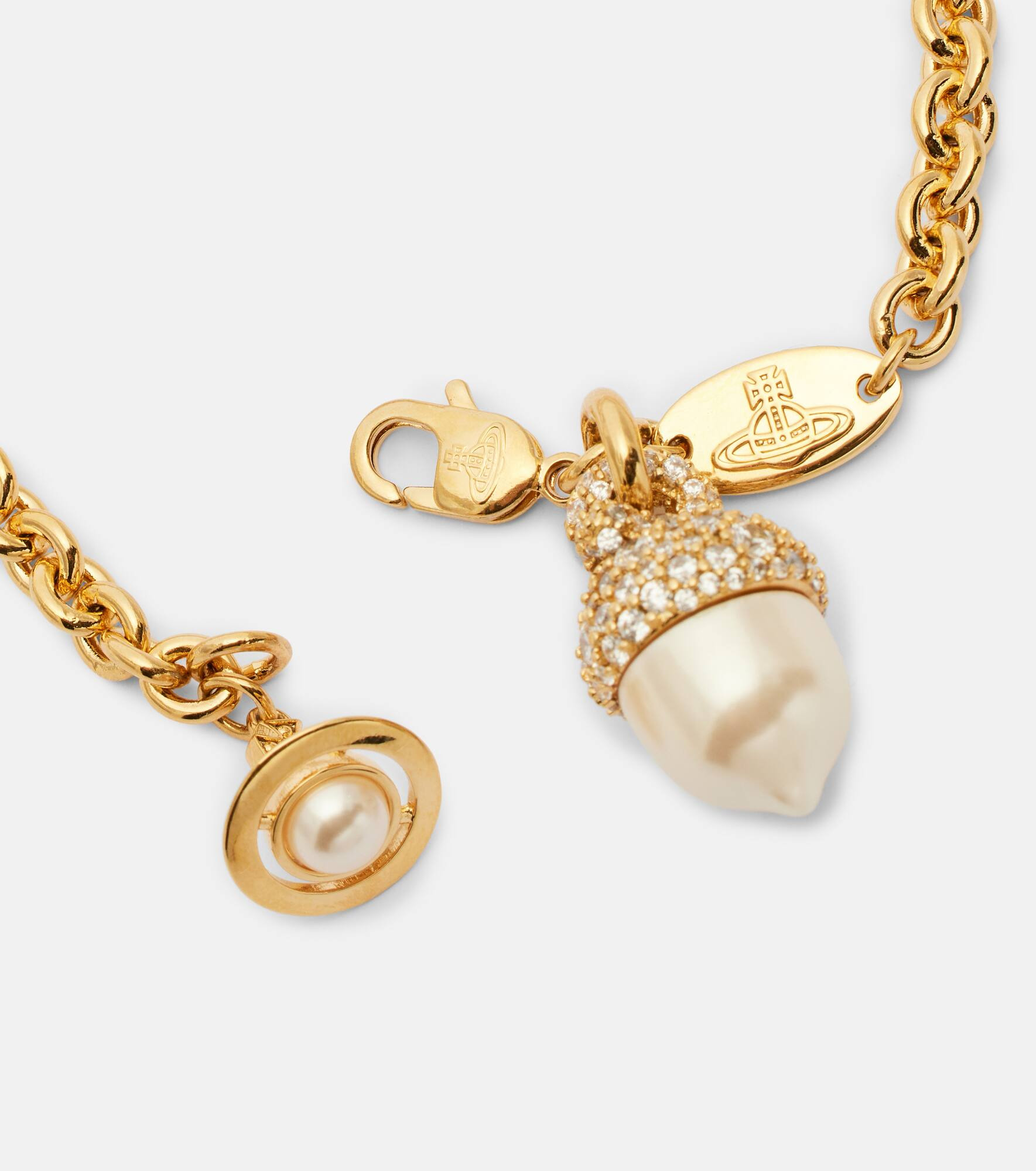 Lucille embellished chain bracelet - 4