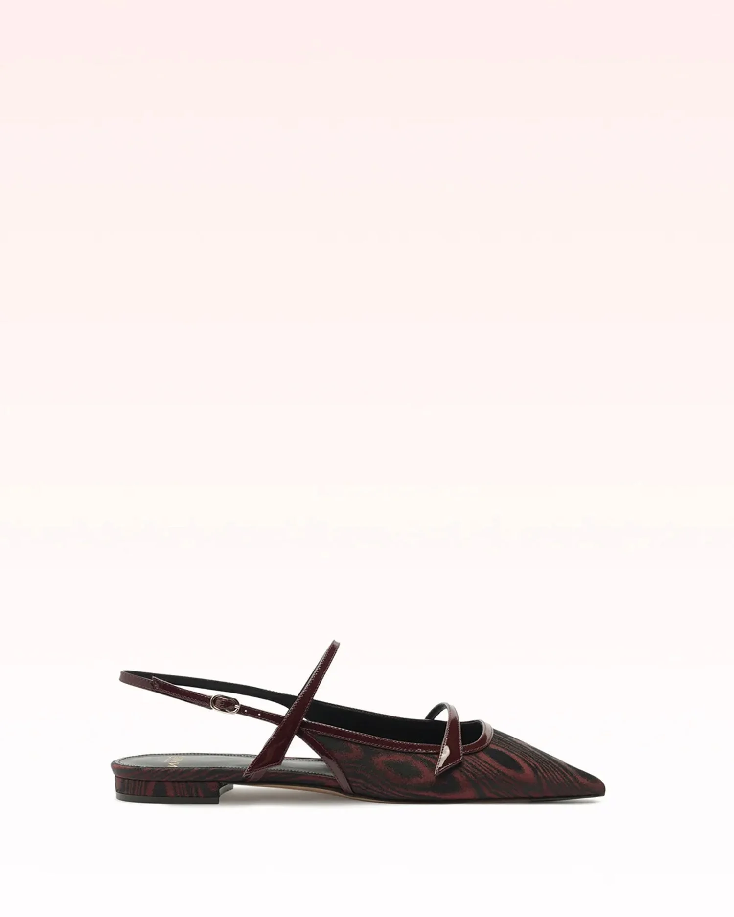 TITA MOIRE FLAT CHERRY LACQUER - 1