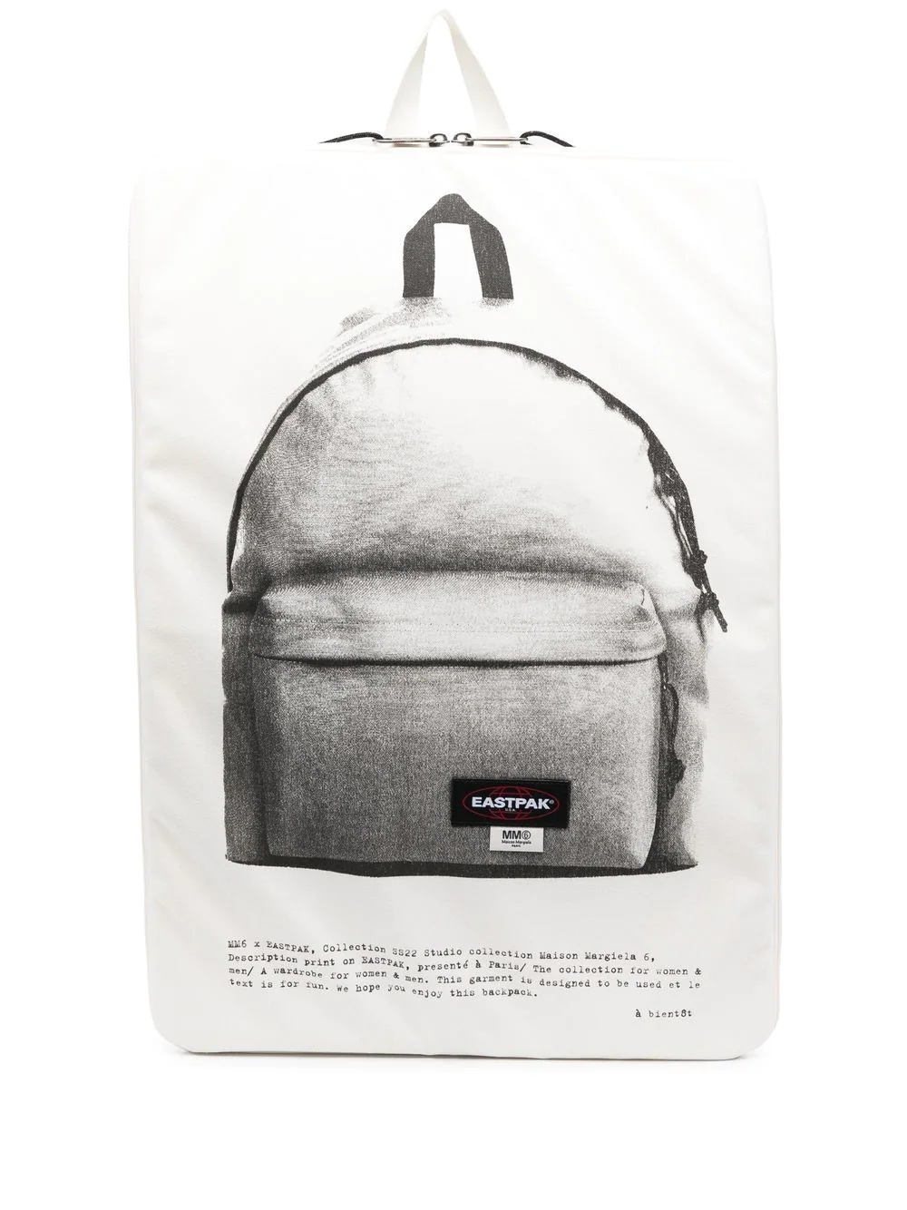 x Eastpack photograph-print backpack - 1