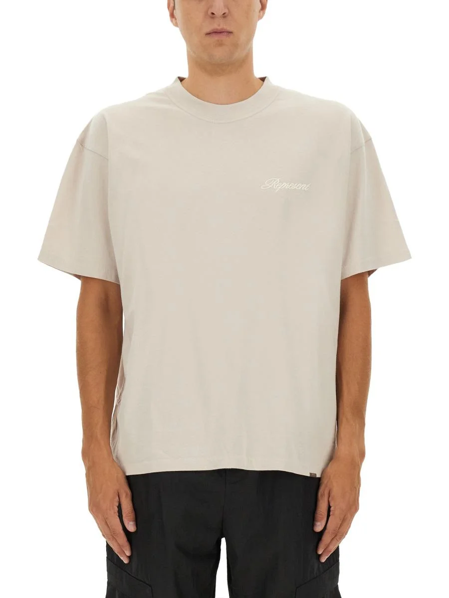 Represent Script Logo T-Shirt - 1