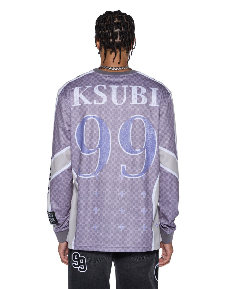 Ksubi GARAGE LS MOTO JERSEY MOSS BLACK outlook