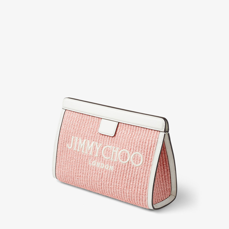 JIMMY CHOO Avenue Pouch
Paprika/Candy Pink Raffia Embroidered Pouch outlook