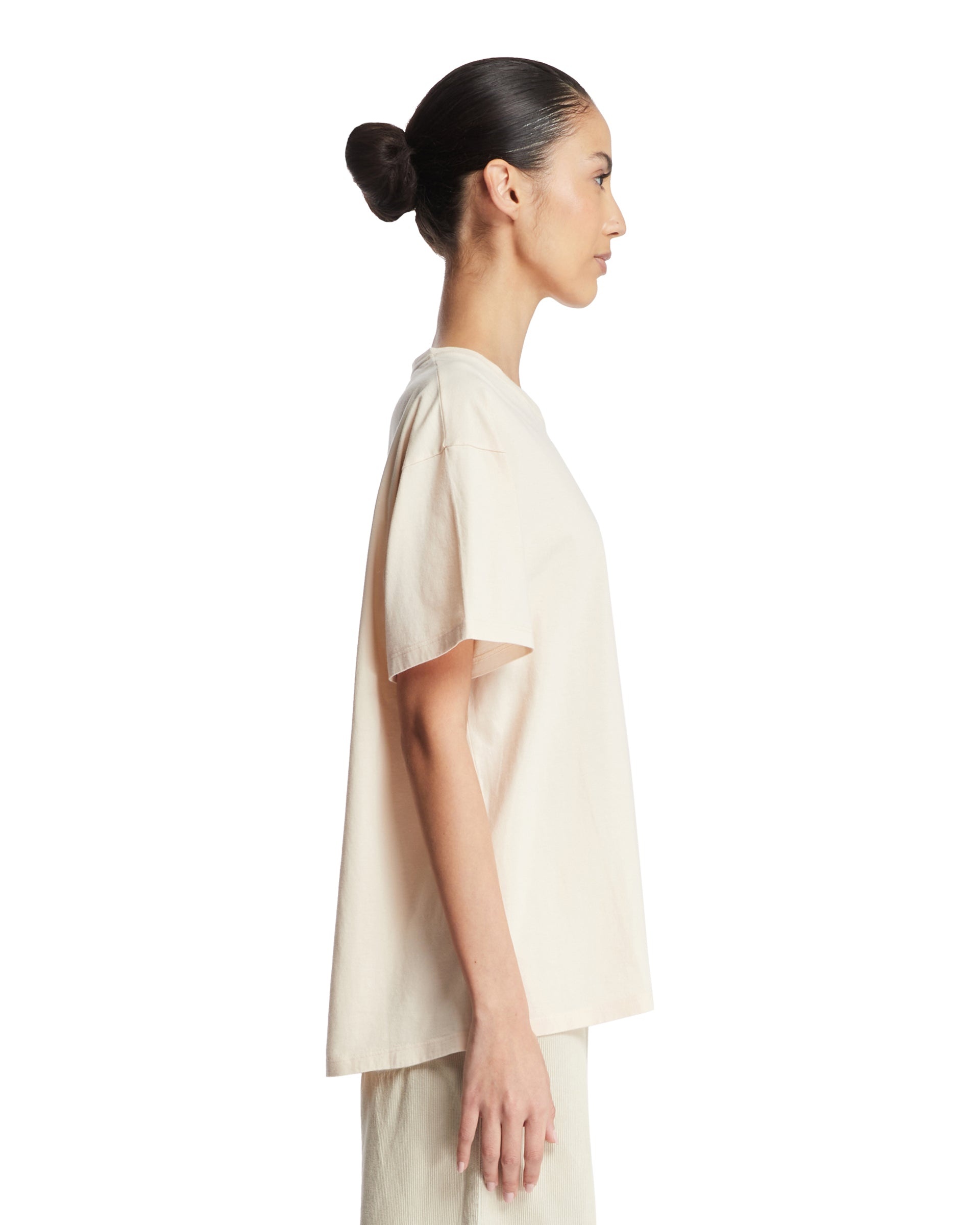 Beige Nadina Oversized T-shirt - 5