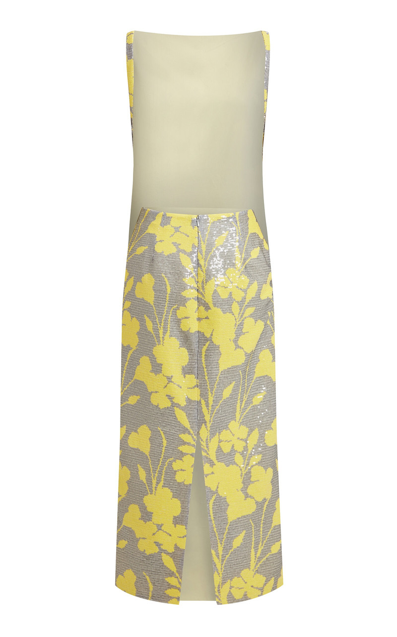 16ARLINGTON Veli Floral-Printed Midi Dress print outlook