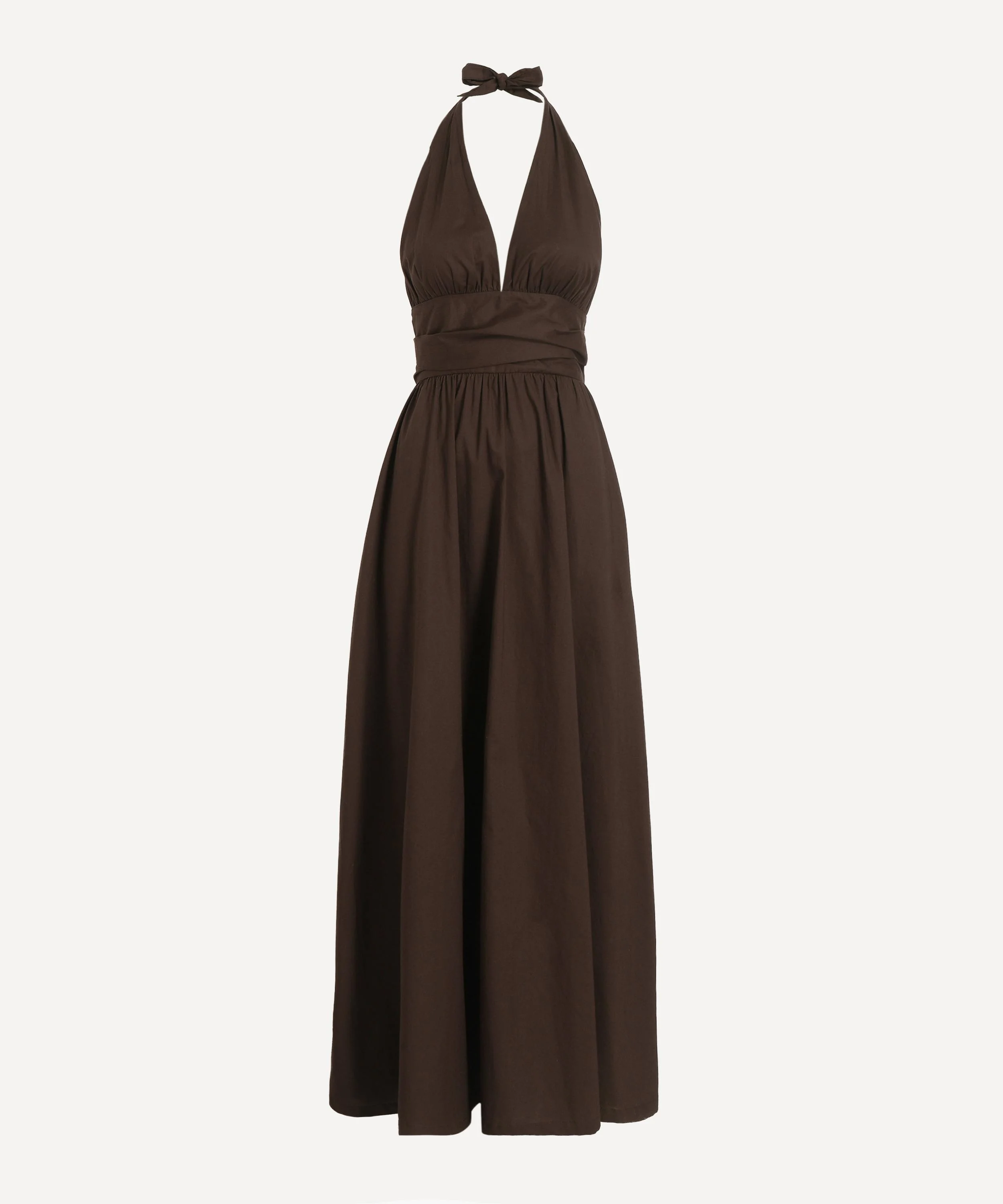 Lido Espresso Maxi Dress - 1