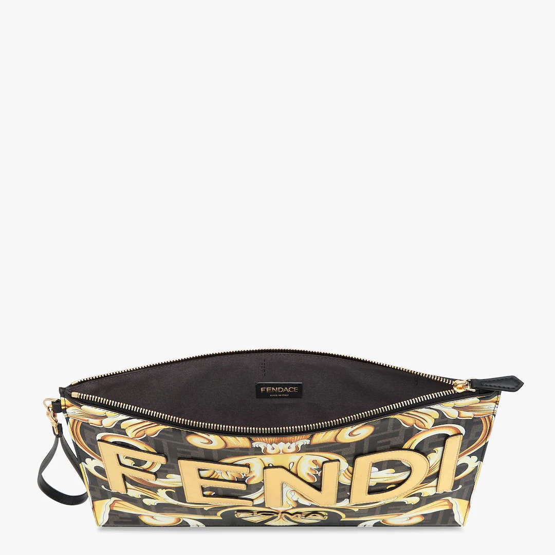 Fendace Multicolor leather  pouch - 3
