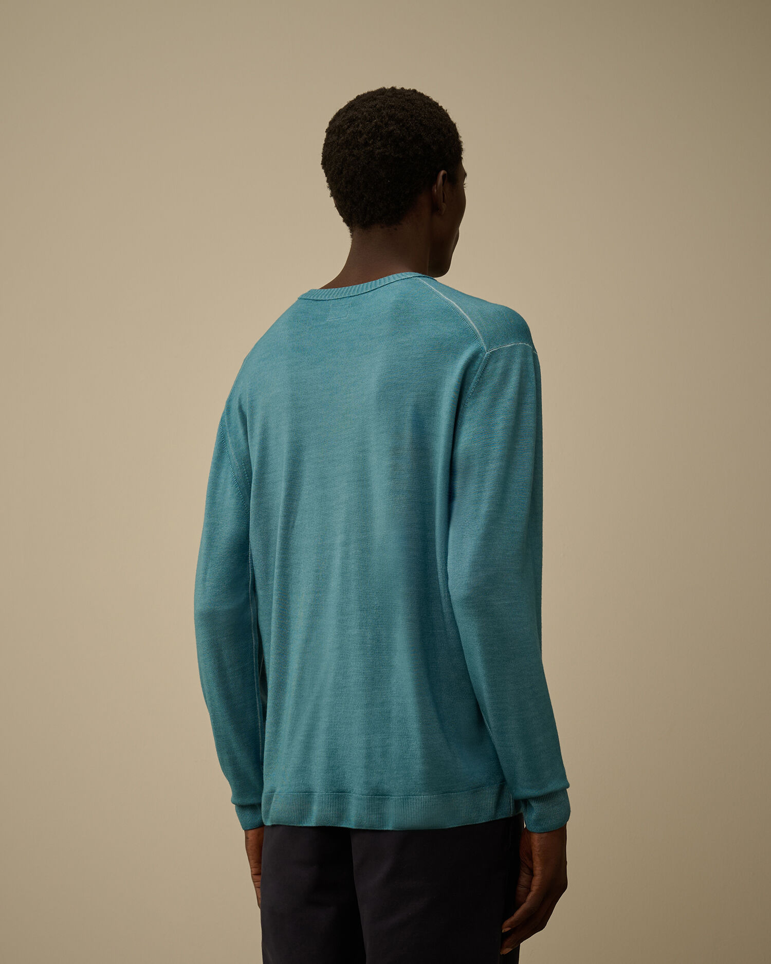 Merino Wool Crewneck Sweater - 4
