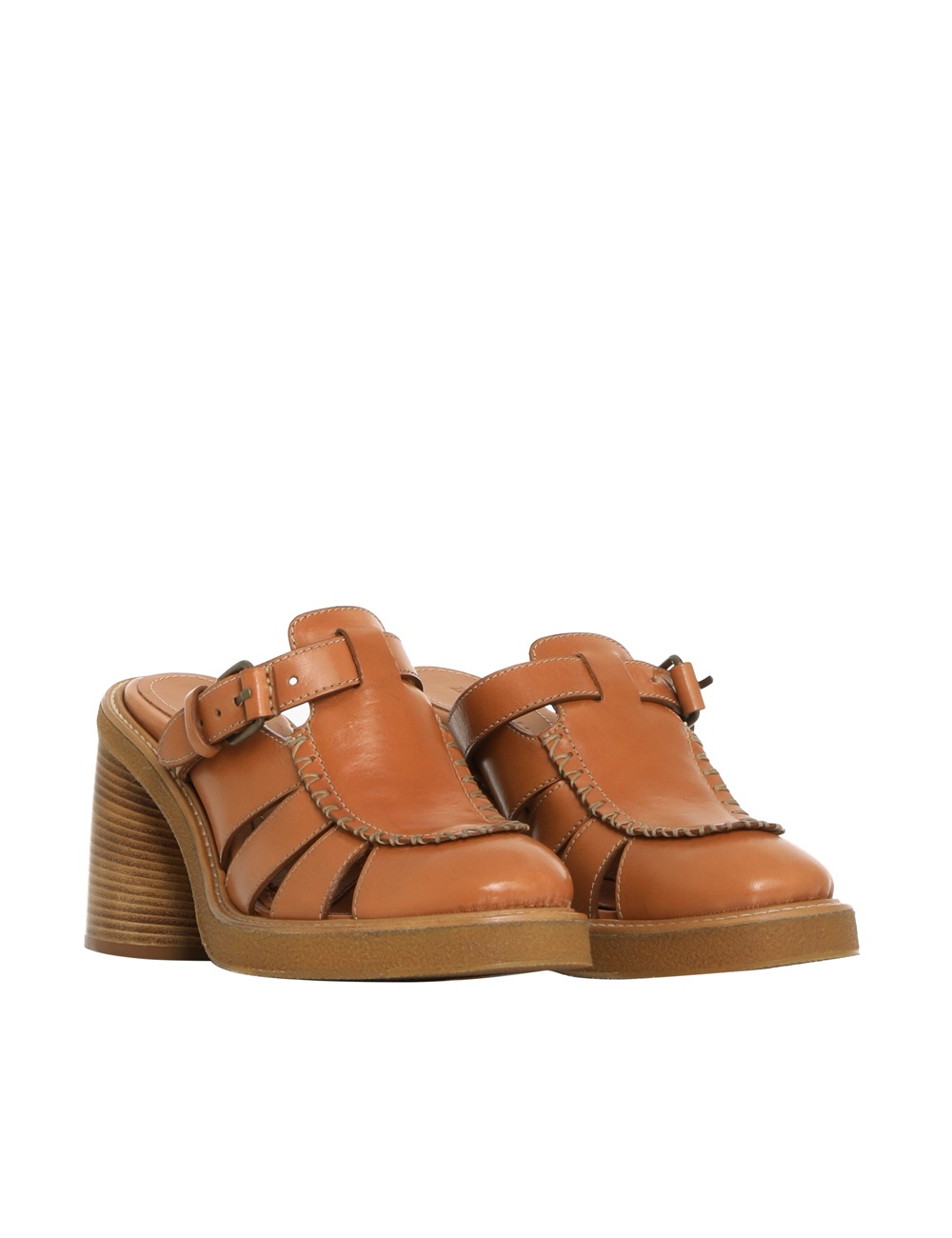 STACKED CLOG MULE - 3